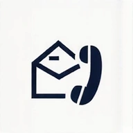 Ikona komunikacji - koperta i telefon